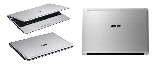 Asus UL20A - slim and compact, only available in Silver in the US