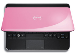 Dell Mini 1012 in black and pink