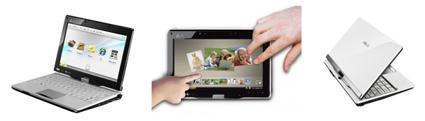 Asus T91MT - the light convertible netbook with touch-display