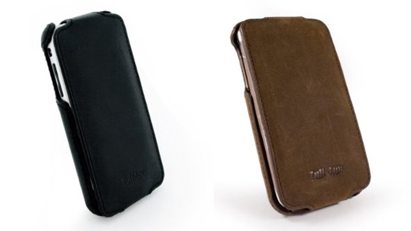 Black and Brown Tuff-Luv leather cases