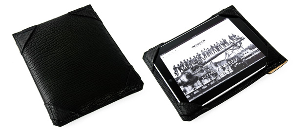 Touchest iPad case comes from Prabellum, and uses kevlar and Bison leather