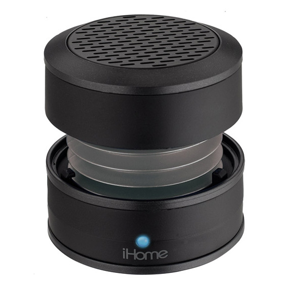 mare2mod Ergonics design saves space and makes the iHome a perfect travel companion
