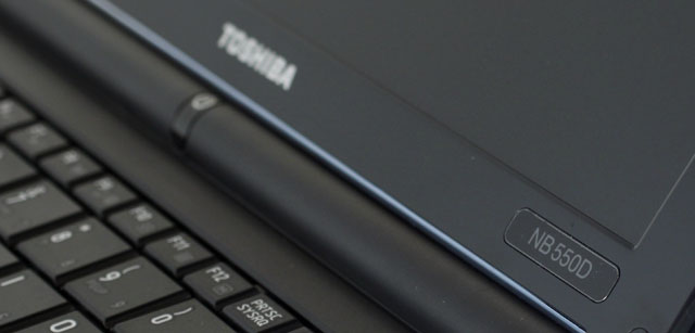TOshiba NB550D with AMD Fusion - a versatile multimedia netbook