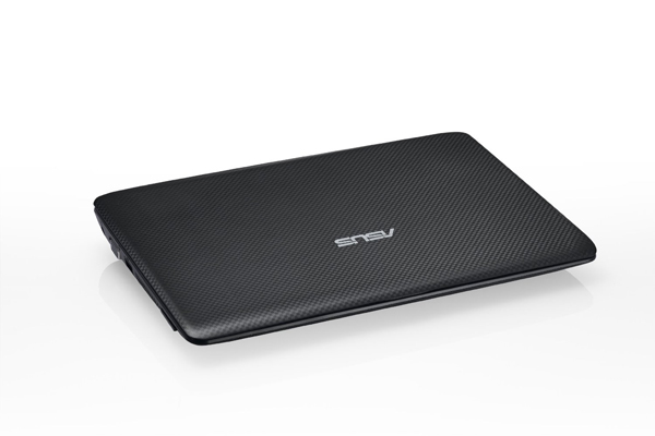 The textured finish makes the 1001PX stand out in the crowd of bland netbooks