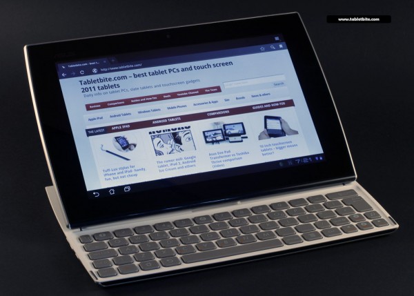Asus Slider - a hybrid Android tablet, with a keyboard