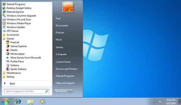 Windows 7 Starter 