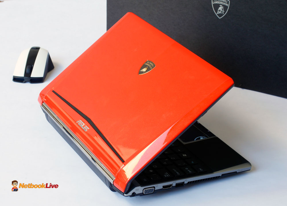 Asus VX6S Lamborghini EEE PC - unboxing and preview 