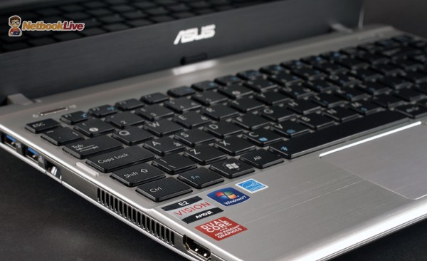 The AMD platform inside makes the Asus 1225B versatile for daily use and multimedia